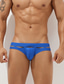 cheap Men&#039;s Swimwear &amp; Beach Shorts-Men&#039;s Briefs Cut Out Swimsuit Solid Colored Sporty Light Blue Green White / Bikini Bottom