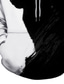 Недорогие Наборы мужских толстовок-Муж. 3D толстовки 2 предм Оригинальный рисунок На каждый день Графика С принтом Капюшон Повседневные Длинный рукав Одежда Одежда Стандартный Зеленый Белый Черный Серый Темно-серый