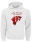 cheap Graphic Hoodies-Game of Thrones Hoodie Three Houses Official Logo Sweatshirt Red Hot Stamping Casual Daily Pullover Tops