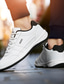 Χαμηλού Κόστους Ανδρικά Sneakers-Ανδρικά Αθλητικά Παπούτσια Παπούτσια άνεσης Καθημερινά ΕΞΩΤΕΡΙΚΟΥ ΧΩΡΟΥ Περπάτημα PU Μαύρο / Κόκκινο Λευκό Σκούρο μπλε Φθινόπωρο