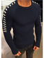 cheap Men&#039;s Pullover Sweater-Men&#039;s Sweater Pullover Knit Solid Color Crew Neck Fall White Black S M L / Long Sleeve