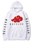 abordables hoodies graphiques-Inspiré par Akatsuki Costume de Cosplay Sweat à capuche Anime Graphic Imprimé Harajuku Art graphique Sweat à capuche Pour Homme Femme Adulte Mélangé polyester / coton