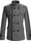 cheap Men&#039;s Jackets &amp; Coats-Men&#039;s Trench Coat Shacket Peacoat Long Fall &amp; Winter Classic Causal Work Navy Black Camel Light Grey Dark Grey