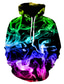 cheap Graphic Hoodies-Men&#039;s Hoodie Sweatshirt with Pockets Active Vacation Designer Graphic Rendering Green Blue Red Black Print Hooded Causal Daily Long Sleeve Clothing Clothes Regular Fit
