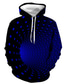abordables hoodies graphiques-Homme Sweat à capuche Vêtement de rue Design Halloween Graphic Géométrique Bloc de couleur Vert Violet Jaune Bleu roi Rouge Print Grande Taille Capuche du quotidien Vacances Vêtements Standard