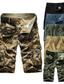 voordelige Klassiek-Voor heren Tactische korte broek Cargoshorts Camouflage shorts Zomer korte broeken Effen Kleur camouflage Ademend Multi-Pocket Sport &amp; Outdoor Militair jungle camouflage Zwart