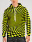 cheap Graphic Hoodies-Men&#039;s Pullover Hoodie Sweatshirt Front Pocket 3D Print Designer Casual Graphic Spot Optical Illusion Print Hooded Daily Long Sleeve Clothing Clothes Regular Fit Black Green Purple Yellow Red Blue