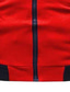 tanie Bluzy z kapturem proste-Męskie Dla obu płci Bluza z zamkiem błyskawicznym Niebieski Czerwony Szary Biały Kaptur Kolorowy blok Nowoczesne Designerskie Praca Zima Odzież Bluzy z kapturem Bluzy Długi rękaw