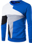 זול טרנינג קפוצ&#039;ון בסיסי-סוודר סוודר גברים שרוול ארוך חולצות O- צוואר חולצות להאריך ימים יותר