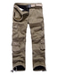 cheap Cargo Pants-Men&#039;s Cargo Pants Trousers Parachute Pants Multi Pocket Solid Colored Full Length Cotton Blend Casual khaki Army Green