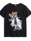 cheap Men&#039;s Graphic Tshirt-Inspired by Demon Slayer Cosplay Cosplay Costume T-shirt Polyester / Cotton Blend Graphic Prints Printing Harajuku Graphic T-shirt For Women&#039;s / Men&#039;s