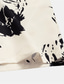 お買い得  ハワイアンシャツ-男性用 シャツ　プリント フラワー　花柄 ボタンダウン 半袖 日常 創意　デザイン　メンズファッション カジュアル ベージュ