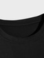 Χαμηλού Κόστους Ανδρικά μπλουζάκια casual-Ανδρικά Κοντομάνικα Μπλουζάκι Πουκάμισο Υψηλής Ποιότητας Καλοκαίρι Κοντομάνικο Γράμμα Καυτή σφράγιση Μεγάλα Μεγέθη Στρογγυλή Λαιμόκοψη Causal Καθημερινά Στάμπα Ρούχα Ρούχα
