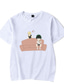 billige Grafisk T-skjorte til herrer-Inspirert av My Hero Academia / Boku No Hero Midoriya Izuku Teppe Cosplay kostyme T-skjorte Polyester / bomullsblanding Grafiske trykk Printer Harajuku Graphic T-Trøye Til Herre / Dame