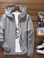 Χαμηλού Κόστους Ανδρικά Μπουφάν &amp; Παλτό-ανδρικό χειμερινό μπουφάν αδιάβροχο χειμερινό παλτό με φερμουάρ μπουφάν με κουκούλα γρήγορο στέγνωμα αθλητικά ρούχα