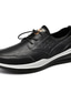 رخيصةأون أحذية رياضية رجالي-رجالي أحذية رياضية مناسب للبس اليومي جلد متنفس رمادي أسود الربيع الصيف