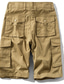 abordables Classique-Homme Shorts Tactiques Shorts cargo Short camouflage Camouflage Ripstop Respirant Sport &amp; Loisir Militaire Jaune Vert Véronèse
