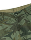 abordables Classique-Homme Shorts Tactiques Shorts cargo Short camouflage Camouflage Ripstop Respirant Sport &amp; Loisir Militaire Jaune Vert Véronèse