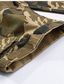 abordables Classique-Homme Shorts Tactiques Shorts cargo Short camouflage Camouflage Ripstop Respirant Sport &amp; Loisir Militaire Jaune Vert Véronèse