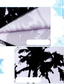 olcso Férfi grafikai mintás pólók-Férfi Mellény felső Atléta Ing Mellény Alkalmi Strand stílusok Nyár Ujjatlan Fekete / Fehér Fa Nyomtatott Terített nyak Napi Szabadság 3D nyomtatás Ruházat Ruhák Alkalmi Strand stílusok