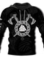 billiga 3d hoodies för män-Herr Hoodie-tröja Designer Kläder Kläder Designer 1 2 3