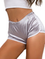 voordelige Shorts voor dames-Dames Korte broeken Sport Joggingbroeken Pyjama  Hot pants Korte Broek Sport Yoga Kleurenblok Katoenmix Sport Medium Taille Slank Zwart Grijs Blozend Roze S M L XL XXL