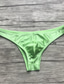 voordelige Herenondergoed-heren basic slips ondergoed rekbaar lage taille sexy halve heupen bikini slip 1 st blauw zwart s