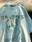 abordables Camisetas casuales de hombre-Inspirado por Punk Cosplay Traje de cosplay T-Shirt 100% Poliéster Estampado Camiseta Para Mujer / Hombre