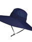 cheap Men&#039;s Hats-Men&#039;s Bucket Hat Sun Hat Fishing Hat Boonie hat Hiking Hat Navy Blue khaki Cotton Streetwear Stylish Casual Outdoor Daily Going out Plain UV Sun Protection Sunscreen Lightweight Quick Dry