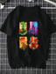 billiga Casual T-shirts för män-Inspirerad av Demon Slayer Cosplay Cosplay-kostym T-shirt 100% Polyester Tryck T-shirt Till Dam / Herr