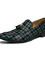 cheap Men&#039;s Slip-ons &amp; Loafers-Men&#039;s Loafers &amp; Slip-Ons Business Casual Comfort Non-slipping Plaid / Check Walking Shoes Synthetics Spring Summer Shoes / Party &amp; Evening