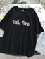 abordables T-shirts décontractés pour hommes-Inspiré par Visage de Sally Cosplay Costume de Cosplay Manches Ajustées 100 % Polyester Imprimé Tee-shirt Pour Femme / Homme