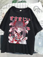 baratos Camisetas masculinas casuais-Inspirado por Grunge Fantasias Traje Cosplay Japonesa/Curta 100% Poliéster Estampado Camiseta Para Mulheres / Homens