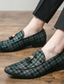 cheap Men&#039;s Slip-ons &amp; Loafers-Men&#039;s Loafers &amp; Slip-Ons Business Casual Comfort Non-slipping Plaid / Check Walking Shoes Synthetics Spring Summer Shoes / Party &amp; Evening