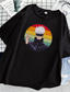 abordables T-shirts décontractés pour hommes-Inspiré par Jujutsu Kaisen Cosplay Costume de Cosplay Manches Ajustées 100 % Polyester Imprimé Tee-shirt Pour Femme / Homme