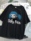 billiga Casual T-shirts för män-Inspirerad av Sally Face Cosplay Cosplay-kostym T-shirt 100% Polyester Tryck T-shirt Till Dam / Herr