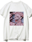 tanie T-shirty męskie z nadrukiem-Zainspirowany przez Jujutsu Kaisen Cosplay Anime Kreskówka Mieszanka bawełny / poliestru Nadruk Harajuku Graficzny Kawaii podkoszulek Na Męskie / Damskie