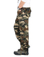 cheap Cargo Pants-Men&#039;s Tactical Cargo Pants Trousers Work Pants Multi Pocket Camouflage Outdoor Sports Full Length Sports Work Cotton Sports Sports &amp; Outdoors Green Blue