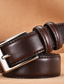cheap Men&#039;s Belt-Men&#039;s Belt Black Blue Light Brown Brown Solid Colored Party Work