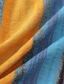 preiswerte Hawaiihemden-Herren Hemd Hawaiihemd Sommerhemd Graphic Gestreift Hawaiian Aloha Design Kragen Blau Rot Gelb Blau + grün Outdoor Strasse Kurzarm Button-Down Bekleidung Hawaiianisch Designer Brautkleider schlicht