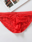 cheap Men&#039;s Underwear-Men&#039;s Mesh Sexy Panties Stretchy Low Waist 1 PC Light Blue M