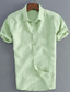 billige mænds fritidsskjorter-mænds skjorter sommer afslappet kjole skjorte korte ærmer skjorter toppe bluse tee