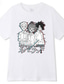 billige Hættetrøjer med tryk-Inspireret af Det lovede Neverland Cosplay Anime Tegneserie Polyester / bomuldsblanding Trykt mønster Harajuku Grafisk Kawaii T-shirt Til Herre / Dame