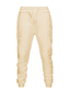 Недорогие Штаны-мужские простые спортивные брюки брюки свободные брюки с буквами в полный рост в стиле пэчворк синий фиолетовый желтый фуксия серый / шнурок