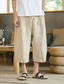ieftine pantaloni casual-Bărbați Chino chinez Pantaloni de plajă Pantaloni Culoare solidă Talie medie Negru Roșu Vin Gri Kaki Bleumarin M L XL XXL 3XL / Cordon