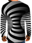 Χαμηλού Κόστους Ανδρικά 3D T-shirts-Ανδρικά Κοντομάνικα Μπλουζάκι Υψηλής Ποιότητας Μακρυμάνικο Γραφική 3D Εκτύπωση Στάμπα Μεγάλα Μεγέθη Στρογγυλή Λαιμόκοψη Καθημερινά Εξόδου Στάμπα Ρούχα Ρούχα Υψηλής Ποιότητας Κομψό στυλ street