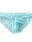levne Pánské spodní prádlo-Pánské Síťka Sexy kalhotky Elastické Nízký pas Jeden díl Světle modrá M