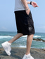 abordables Bermudas cargo-Hombre Pantalón corto Pantalón Corto Cargo Pantalones Cortos Cargo Patrón Media cintura Negro Verde Ejército Caqui M L XL