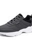 cheap Men&#039;s Athletic Shoes-Men&#039;s Trainers Athletic Shoes Sporty Daily Running Shoes PU Breathable Dark Grey Wine Light Grey Spring Summer