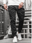 levne Cargo kalhoty-Pánské Kargo kalhoty Běžec Kalhoty Kalhoty pro volný čas Kapsa na zip Multi kapsa Jednobarevné Pohodlné Prodyšné Denní Streetwear Módní stylové Černá Fialová